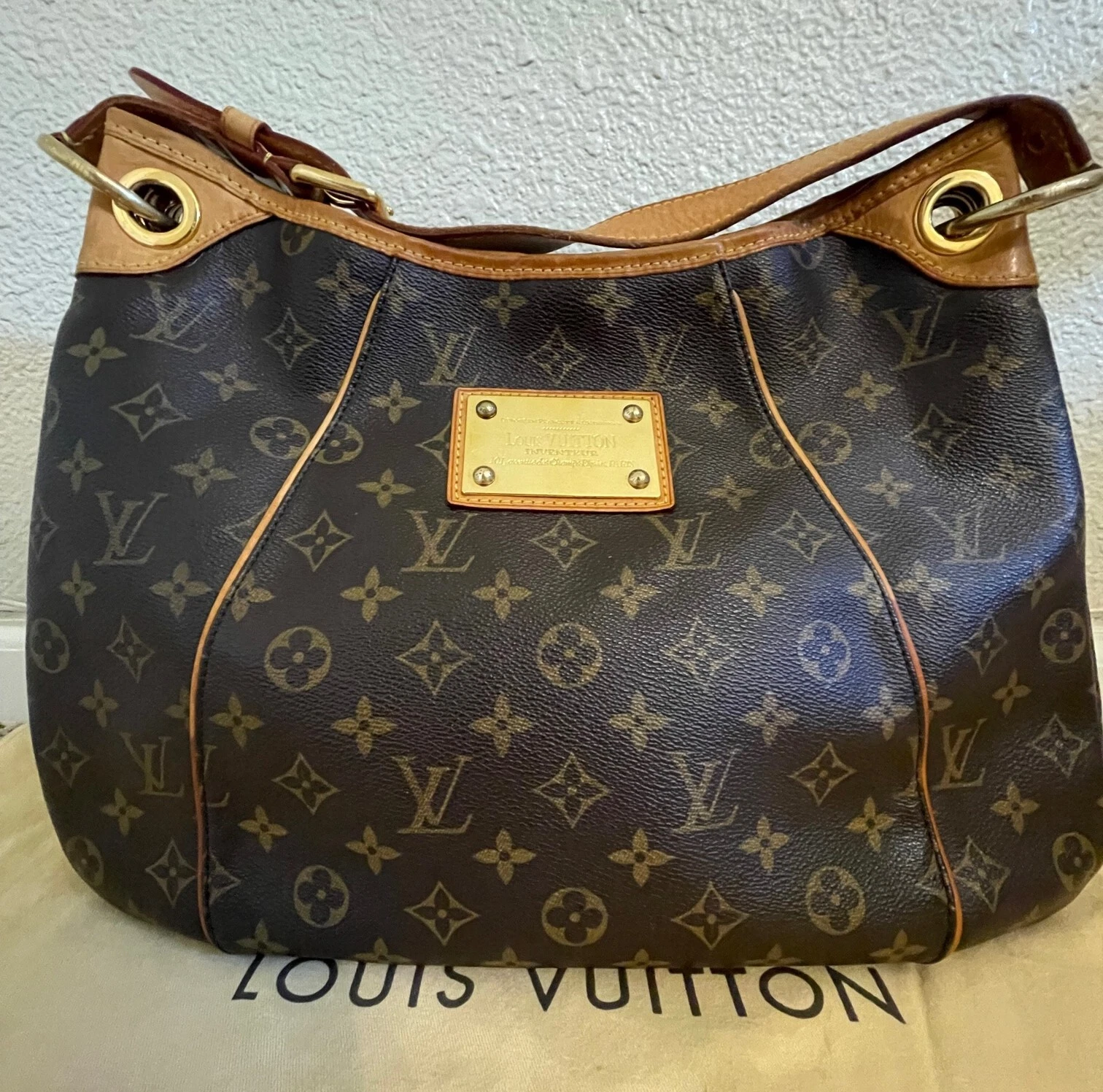 LOUIS VUITTON（LV） Autentica borsa a tracolla Louis Vuitton Galliera PM monogramma tela FL3038 D Borsa