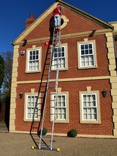 Triple Extension Ladders - 3 Section Trade Master EN131 Professional Aluminium