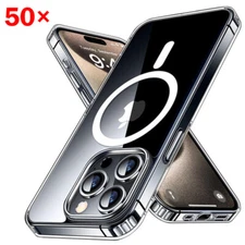 Wholesale Lot For iPhone 17 16 15 14 Pro Max  Magsafe Case Magnetic Clear Cover