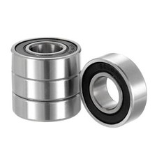 4pcs Deep Groove Ball Bearings 5/8"x1-3/8"x11mm Chrome Steel Double Sealed ABEC1