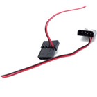 4PIN Molex to 2pin DC Power cable cord 12V/3A for LED SMD PC box 30cm