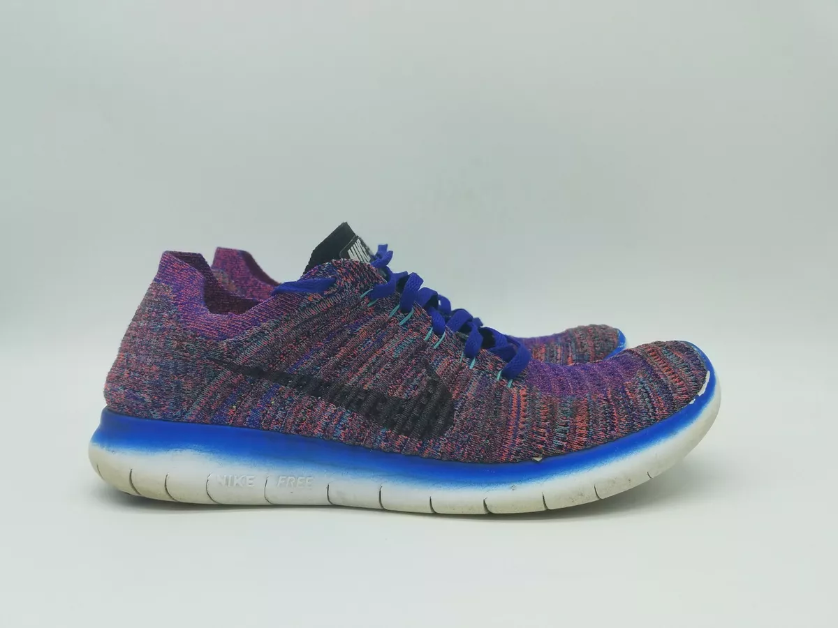 Nike Free RN Flyknit Men&#039;s Shoes Concord Purple 831069-402 Size 8.5 | eBay