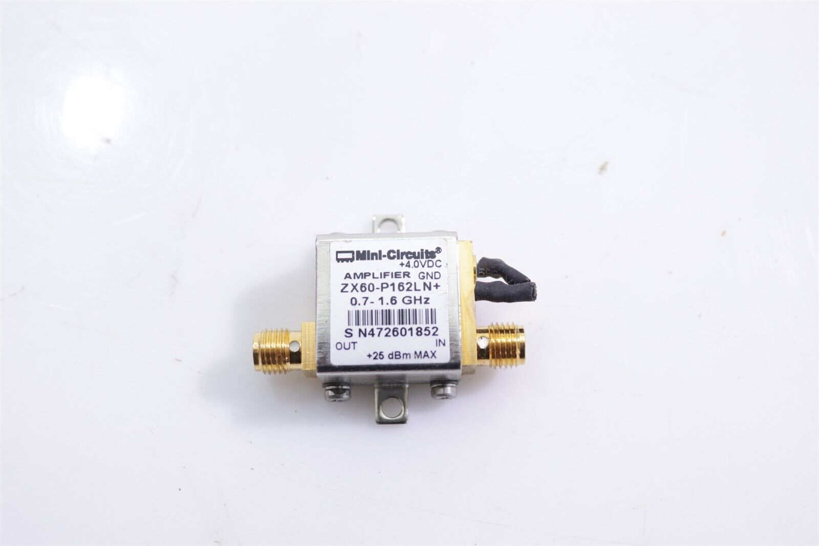Mini-Circuits ZX60-P162LN+ LNA Low Noise Amplifier 0.7-1.6GHz P 20dBM G  +18dB