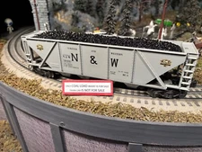 Lionel  O Gauge  4-BAY,  Quad Hopper  Coal Load(s). Ballast, not plastic. READ!