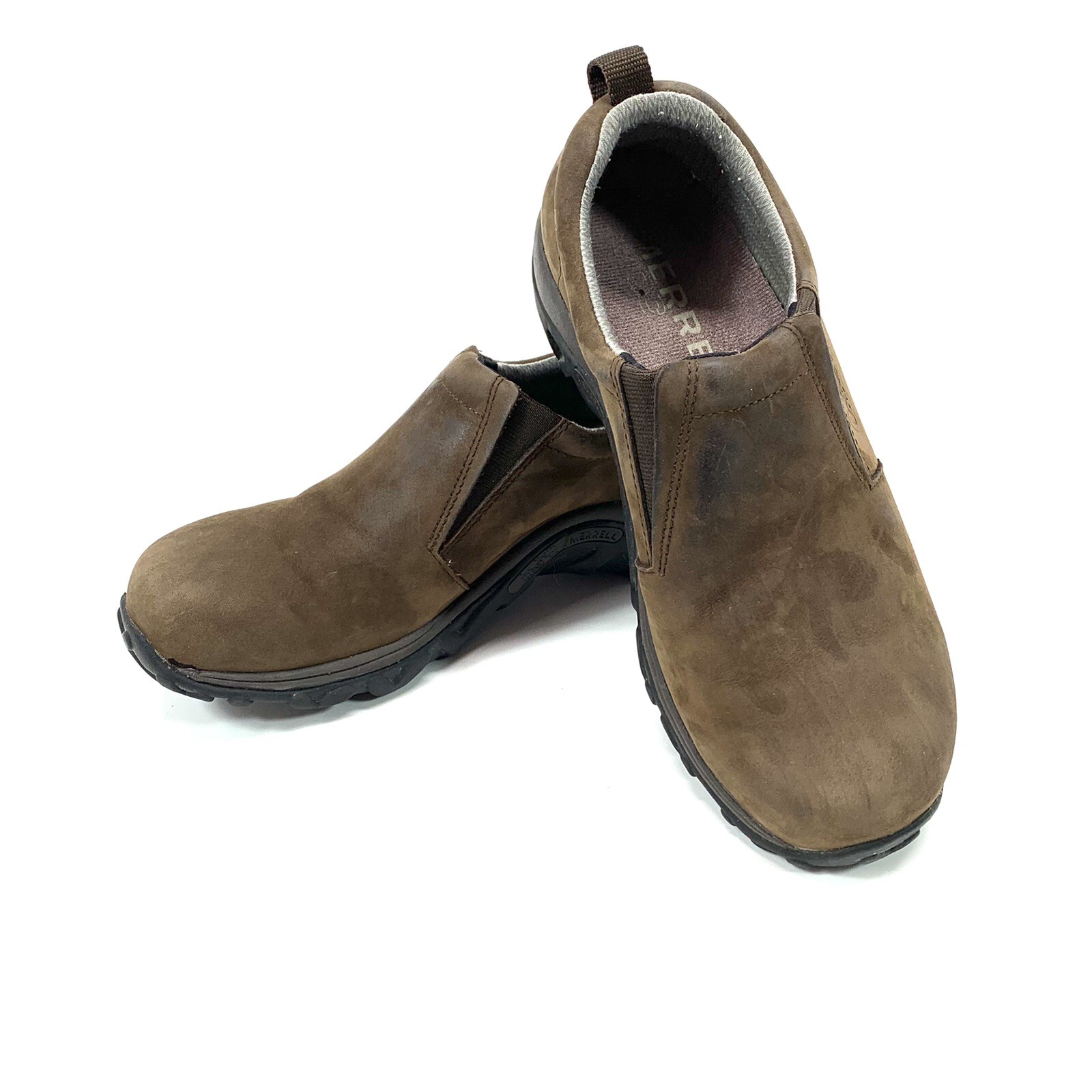 Acorn Boys' Colby Gore Moc, Marrone Check, Taglia 8-9 M US (bambino) - copertina