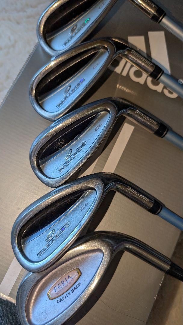 ブリヂストン　Paradiso Bridgestone Paradiso CL 2011 Ladies Iron #7-9.P.S(5Clubs)/PC