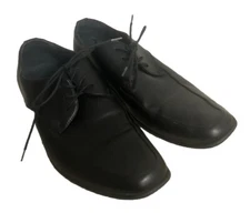 Perry Ellis Portfolio Ultra Foam Men's Dress Shoes Oxford Size 11 Black Lace Up