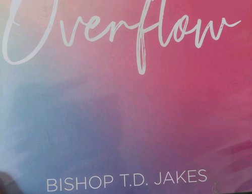 New Receive the Overflow NEW SEALED CD Bishop T.D. Jakes, Potter's House - Picture 4 of 7
