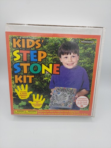 Kids' Step Stone Kit by Milestones, Midwest Products, 8", Craft Mosaic, DIY, NEW - 第 1/6 張圖片