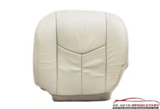 2003-2007 Driver Bottom Perforated Synthetic Leather Seat Cover Shale
