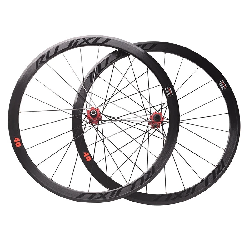 700c Depth 30/40/50mm Road Bike Wheelset Center Lock or Disc Brake 6-Blot Hub - Image 2 of 4