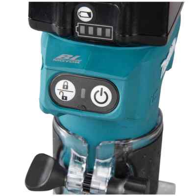 Router/Trimmer Senza Spazzole Makita DRT52Z - 18V LXT, Senza Batteria, Mandrino 6.35mm - Foto 10