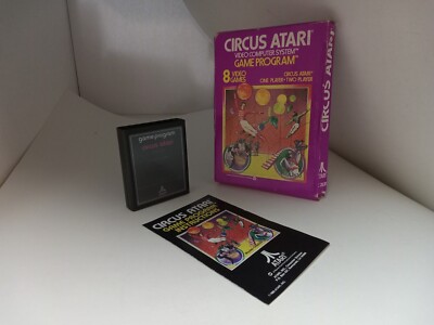 NEVER USED CIRCUS ATARI GAME FOR PAL ATARI 2600 + 2600+ PLUS  RETRON 77    #i16