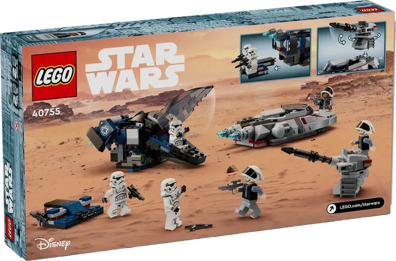 LEGO Star Wars 40755: Dropship Imperiale vs. Scout Speeder - Offerta - 2