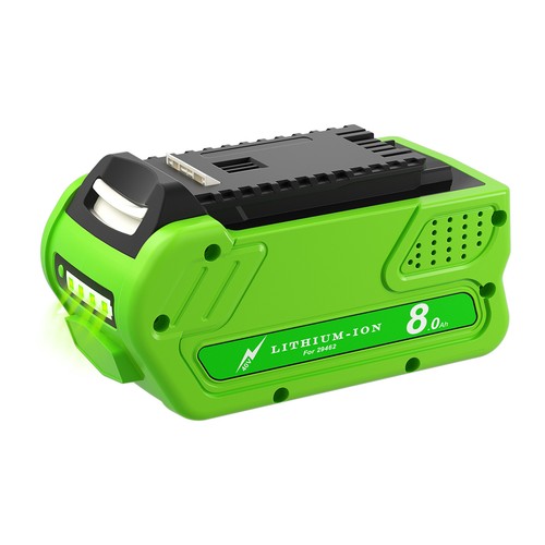 1/4x 8000mAh Para Greenworks 40V Batería G-MAX 29462 29472 29252 Li-Ion 6AH Batería - Imagen 9 de 17