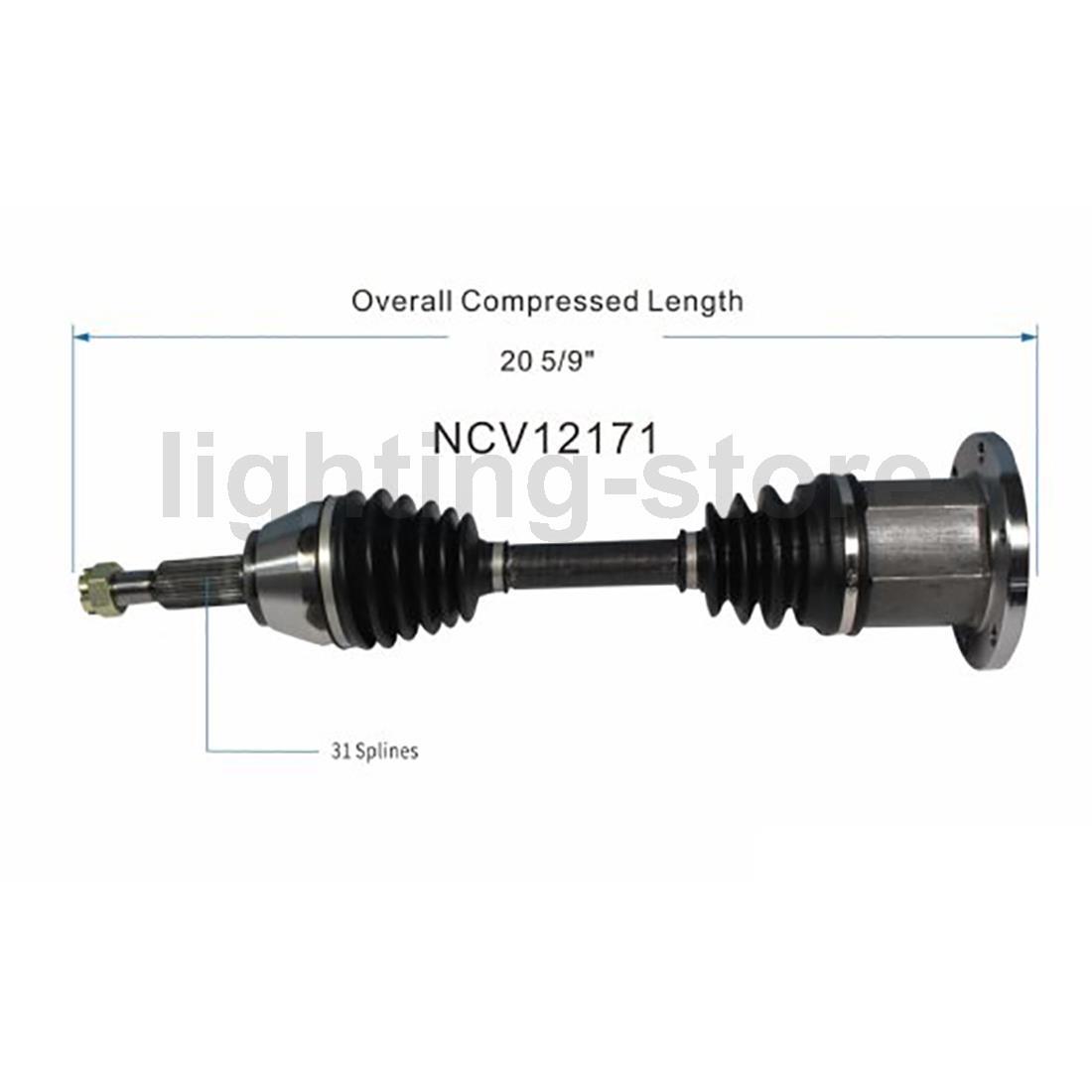 Front CV Joint CV Axle Shaft Fits 19971999 Dodge Dakota eBay