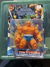Marvel Universe The Thing Clobberin Punch Action Toy Biz 1996
