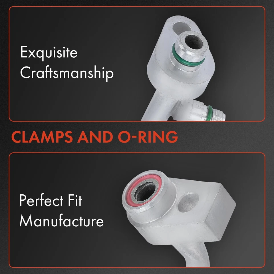 Mangueira de linha de descarga de refrigerante AC para Ford Flex Taurus Lincoln MKS 3,5L 3,7L - Imagem 3 de 4