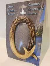 River's Edge Products Decorative Antler Letter Q, Rustic Wall Mounted Decor