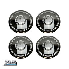 4 X Us Mags Chrome Big Slot Wheel Center Cap 1002-114-06