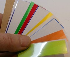 12 multi- color filters for Flash Hoop and Loop tape Filter Holder 2X7.5cm i40