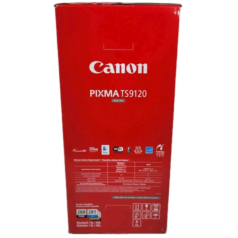 Canon Pixma TS9120 All-in-One Inkjet Printer - NEW SEALED - Image 2 of 4