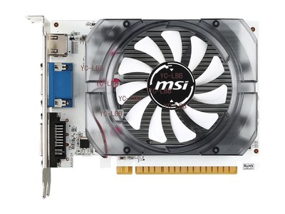 MSI GeForce GT 730 2GB DDR3 PCI Express 2.0 x16 ATX Video Card N730-2GD3V3