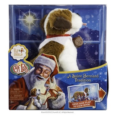 The Elf on the Shelf Pets A St. Bernard Tradition Plush - EPSB3