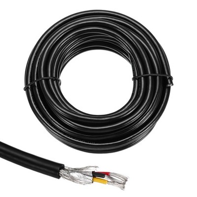 UL2464 Shielded Cable 18AWG 5.5m(18 Ft) 3 Conductor CNC Wire