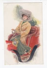 Miss Detroit Postcard #72 National Art Co. In Auto