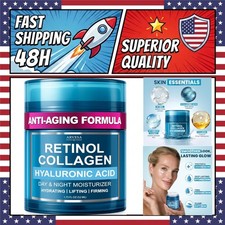 Retinol Face Moisturizer Cream with Collagen Anti-Aging Wrinkle Care