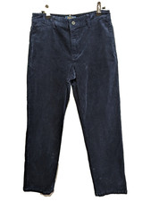 Polo Ralph Lauren Ripp Samt Hose W28 L27 Marineblau Neu ss Etikett