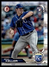 2019 Bowman Brad Keller Rookie Kansas City Royals #6