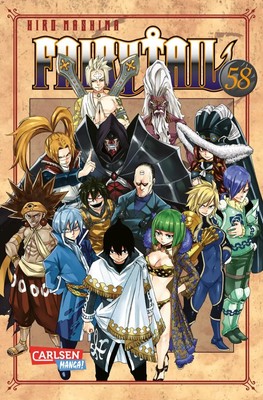 Fairy Tail 58 | Hiro Mashima | Taschenbuch | Fairy Tail | Leserichtung japanisch