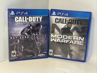 CALL OF DUTY: Modern Warfare (2019) + Advanced Warfare (Day Zero) Bundle Used