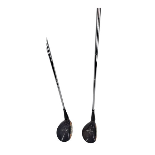 Ram Marlene Hagge Ladies RH Driver and 3 Wood Steel Shafts Original Ram Grips - Picture 5 of 7