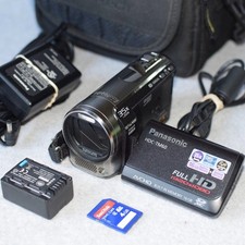Panasonic HDC-TM60 Camcorder 16GB Built-In Memory Charger Full HD w/ Camera Case