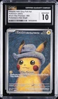 POKEMON SVP EN-SV BLACK STAR PROMO PIKACHU WITH GREY FELT HAT CGC 10 GEM MINT