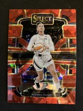 2024 Panini Select WNBA - Concourse Alysha Clark #43 Red Cracked ice Prizm