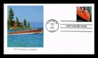 Dr Jim Stamps FDC Hutchinson Speedboat First Day Cover Fleetwood Mystic Stamp
