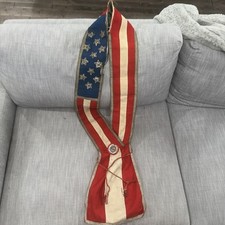 Civil War Era 1800 s 13 Star Patriotic Political Sash.