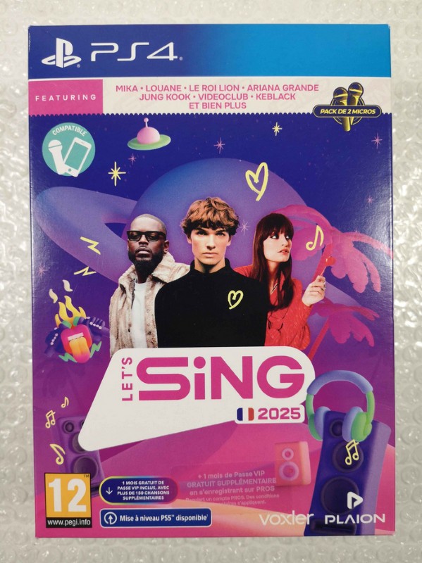 Plaion Jeu De Karaoké Let's Sing 2025 - 1 À 4 Joueurs - Image 2