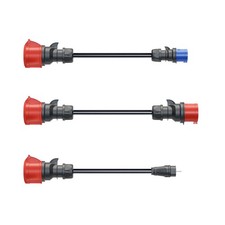 go-e W128879473 CH-04-07 Gemini flex 22 kW Set (16 A  domestic, blue, red) ~E~