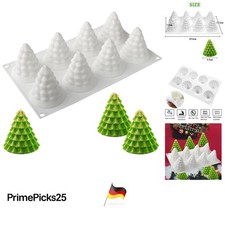 Weihnachten Silikonform Weihnachtsbaum 3D Backform für Kuchen Schokolade