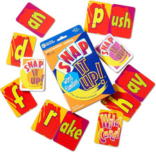 Snap It Up Phonics  Reading Card Game - Sight Words Flash Cards, Phonics Famil