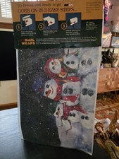 MailWraps - Mailbox Cover - Snowman Winter Christmas Magnetic Mailbox Cover