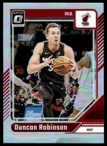 Duncan Robinson 2024-25 Donruss Optic #199 Heat Insert ? SEE SCAN! FREE SHIP