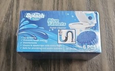 Splash - Toilet Cleaner Blue Tablets 6 Tablets Cleans And Deodorizes