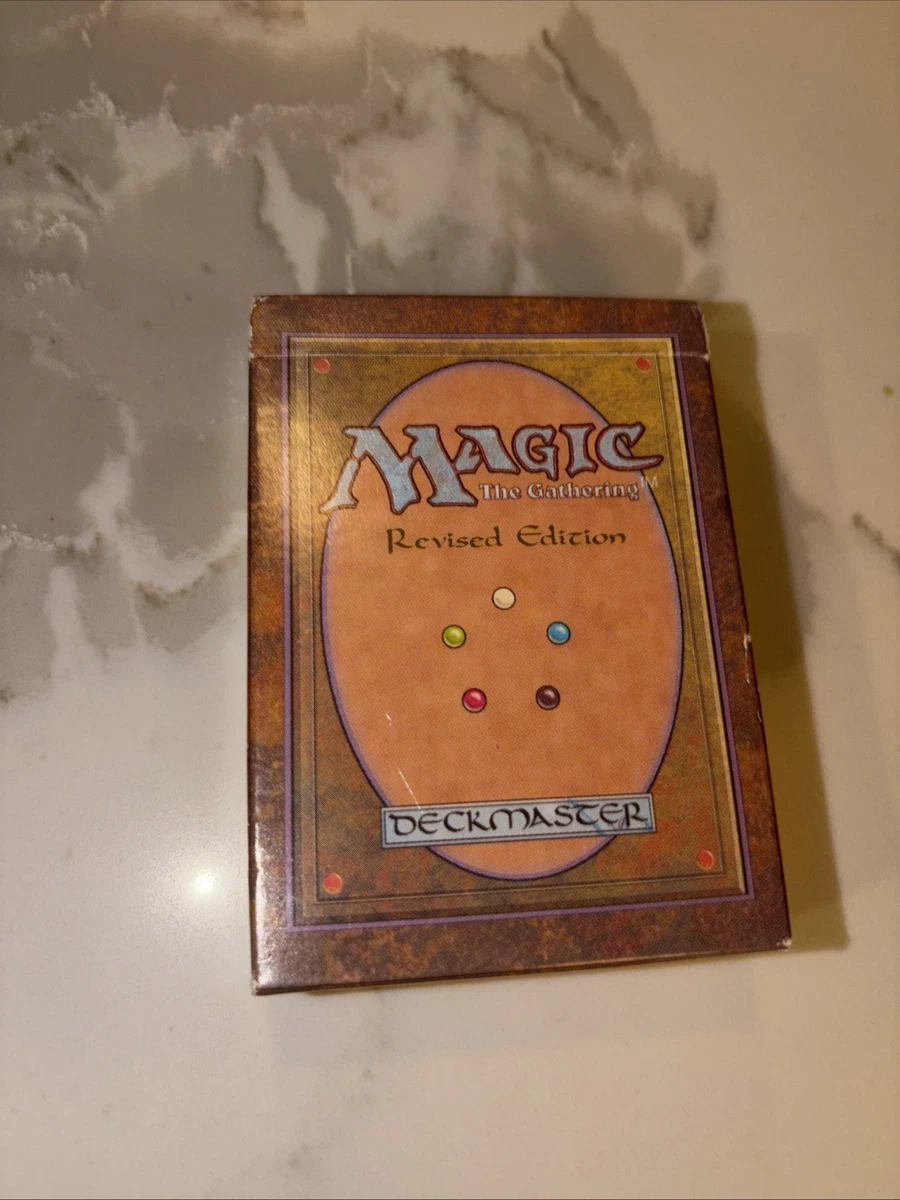 Magic: The Gathering Trading Card Games Revised Edition Sets for