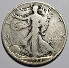 1928-S Walking Liberty Half Dollar 50c Coin ~ 90% Silver (A121)